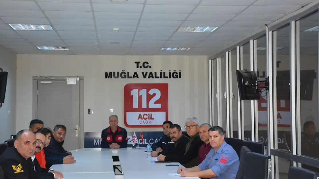 112 Acil Çağrı Merkezi'nde Hazırlık Toplantısı Gerçekleştirildi