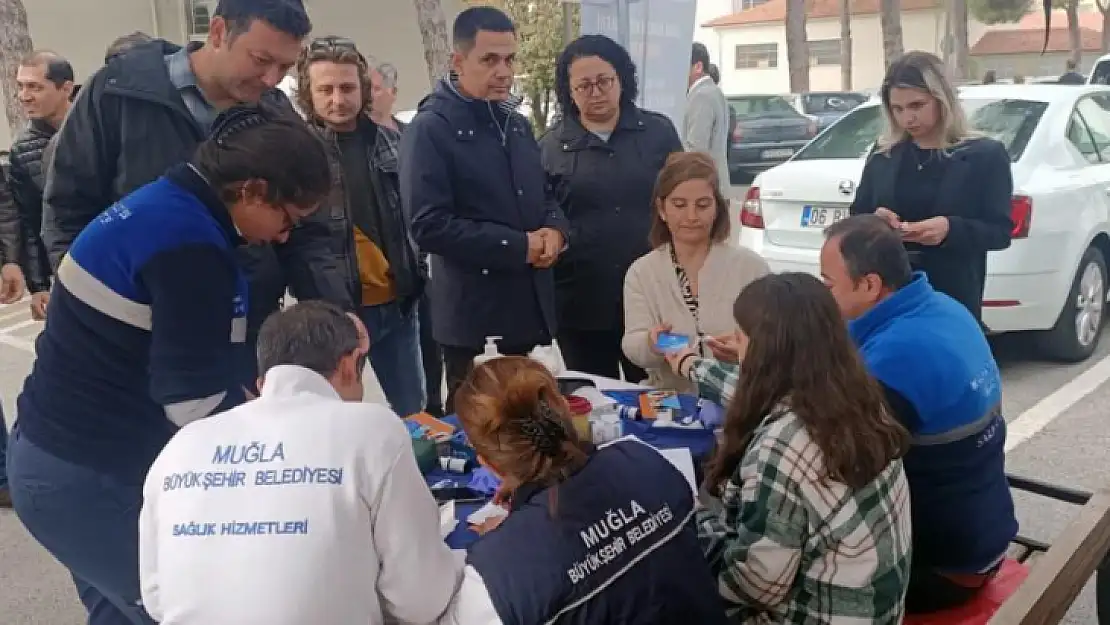 13 ilçede şeker ölçümü yapılıyor