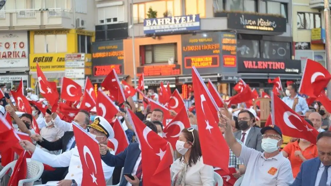 15 Temmuz'un 5.yıl dönümü Marmaris'te anıldı