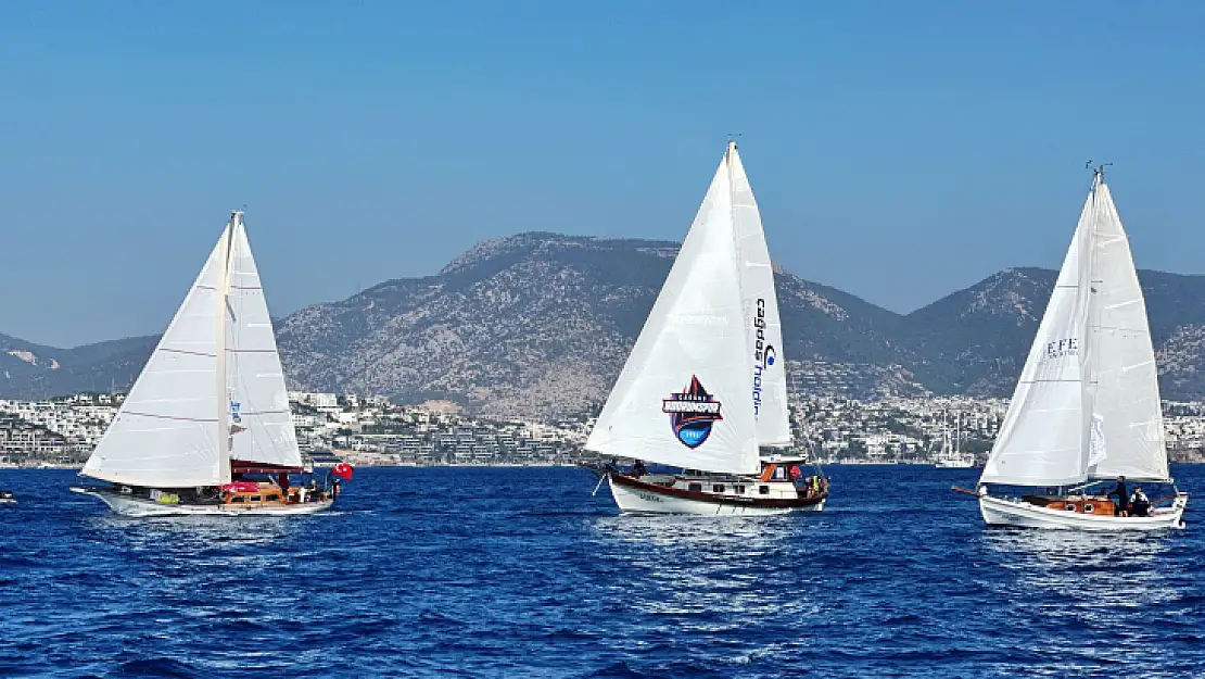 150 tekne ve bin 500'ü aşkın yarışçı rüzgarla buluştu