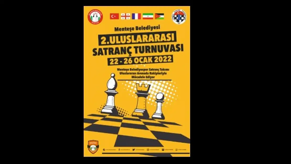 2. Uluslararası Satranç Turnuvası başlıyor