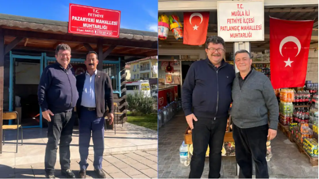 Aday adayı Selçuk, muhtarları ziyaret etti