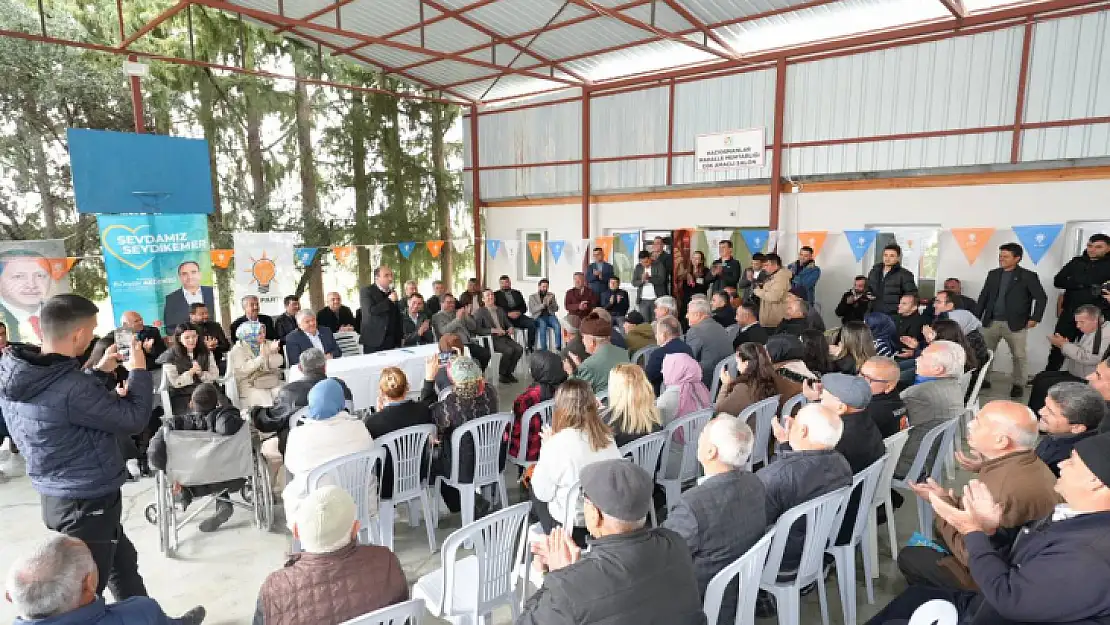 Akdenizli, Mahalle Buluşmalarına Devam Ediyor