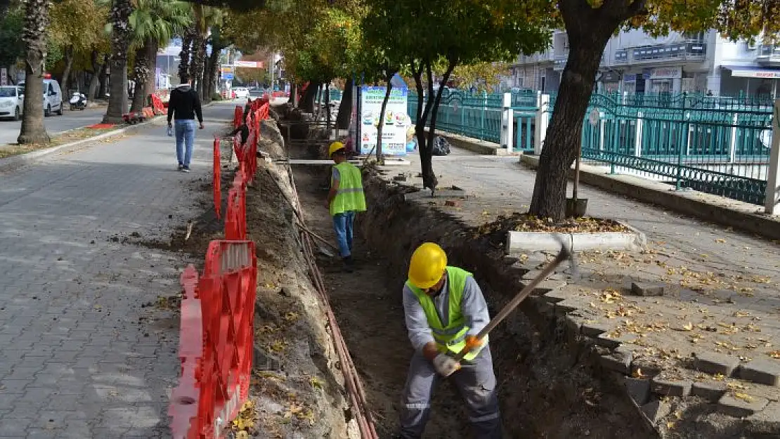 Altyapı Çalışmaları Devam Ediyor