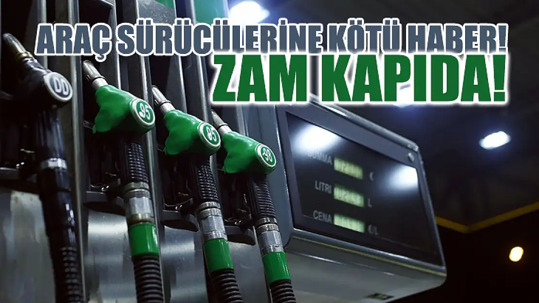 Araç Sürücülerine Kötü Haber! Zam Kapıda!