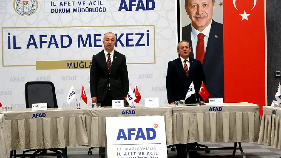 Asrın Felaketi Muğla'da AFAD Müdürlüğü Tarafından Anıldı