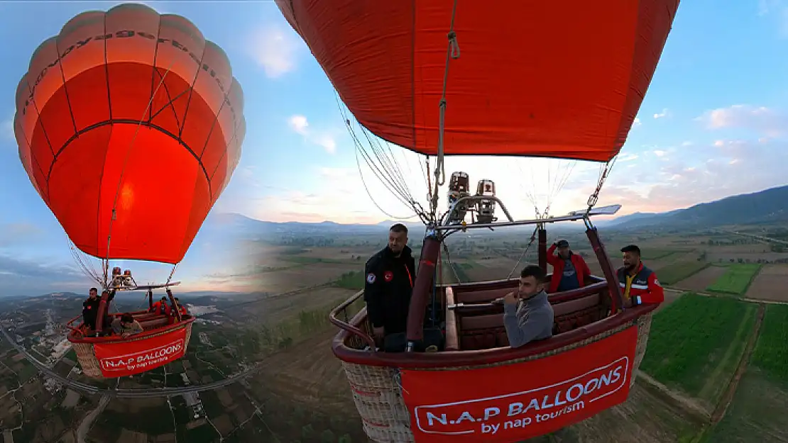 Balon Turizmi için Test Uçuşları Başladı