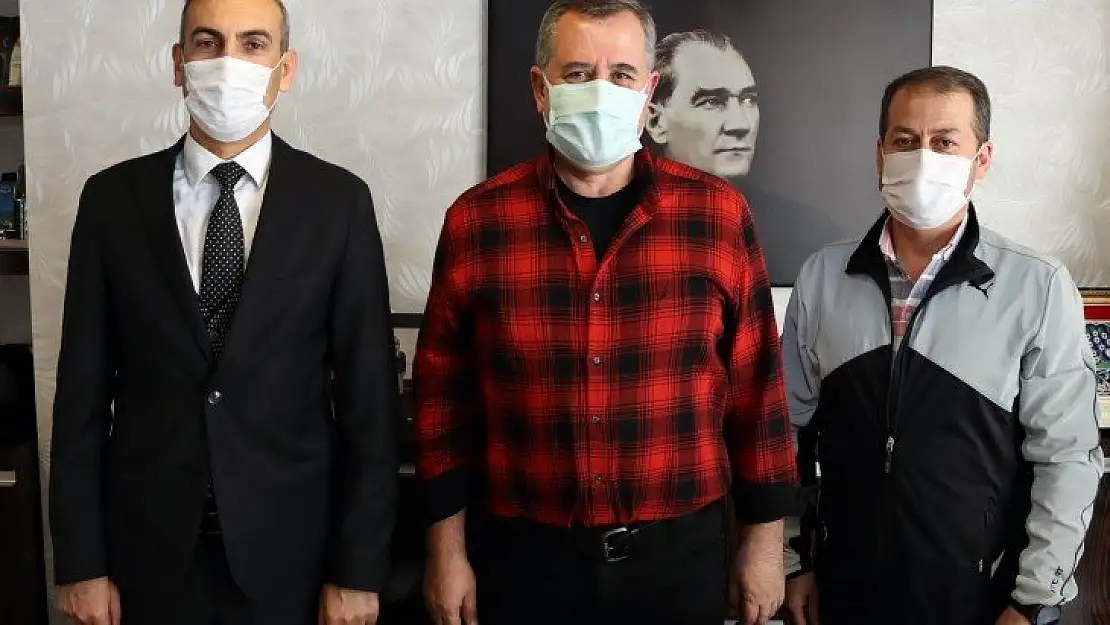 Başkan Çıralı, Fethiye Emniyet Müdürü İsmail Ayhan İle Bir Araya Geldi