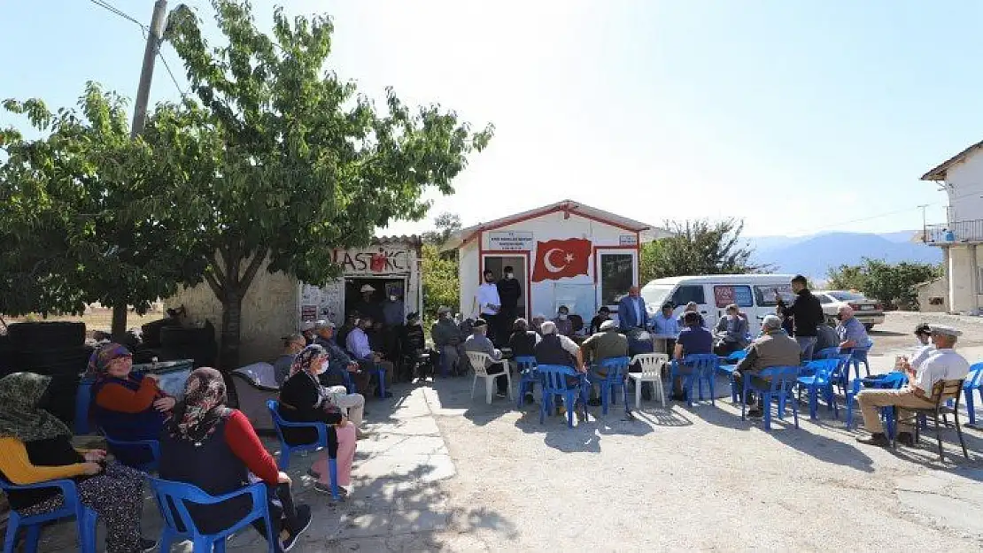 Başkan Otgöz Yayla Kınık'ta