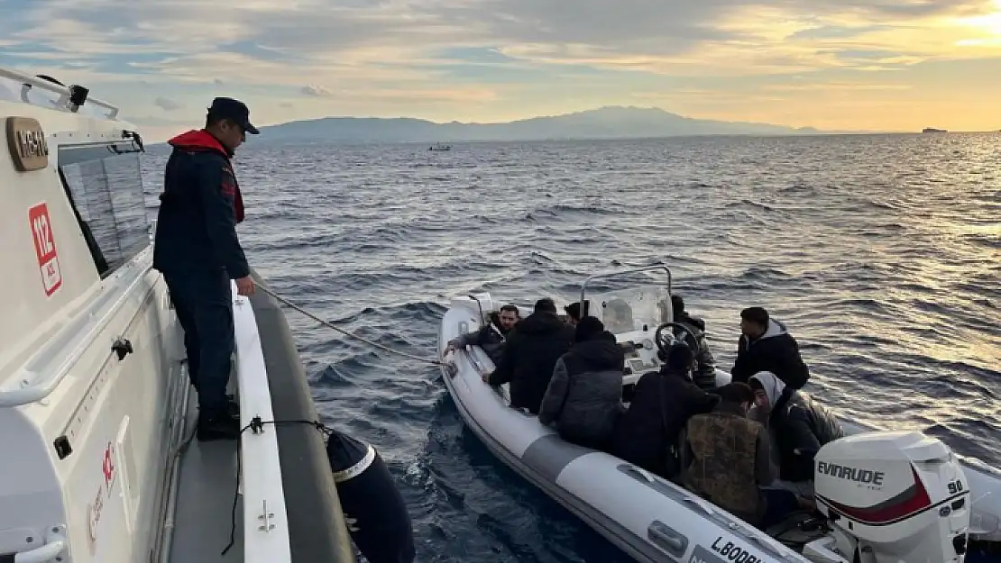 Bodrum'da 22 Düzensiz Göçmen Kurtarıldı, 39'u Yakalandı