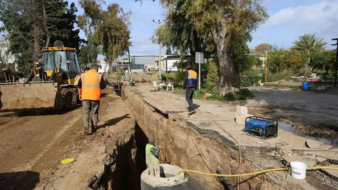 Bodrum'da kanalizasyonunun yüzde 51'i tamamlandı