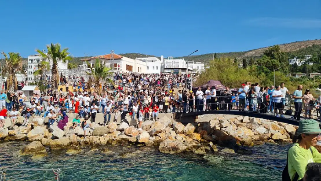 Bodrum'da nefes kesen gösteri