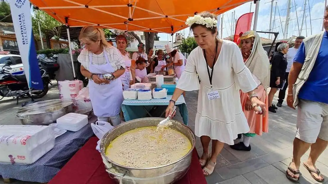 Bodrum'da Türk Mutfağı Haftası kutlandı