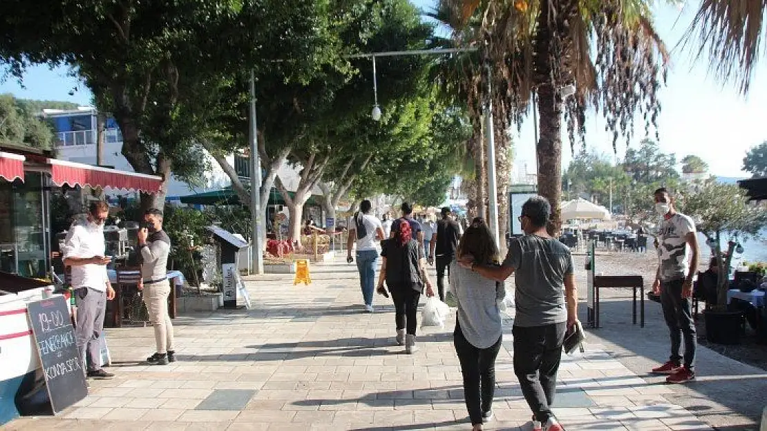 Bodrum Kasım ayında yazı yaşıyor