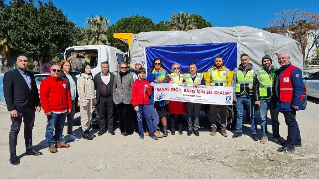 Bodrum, Ukrayna için seferber oldu