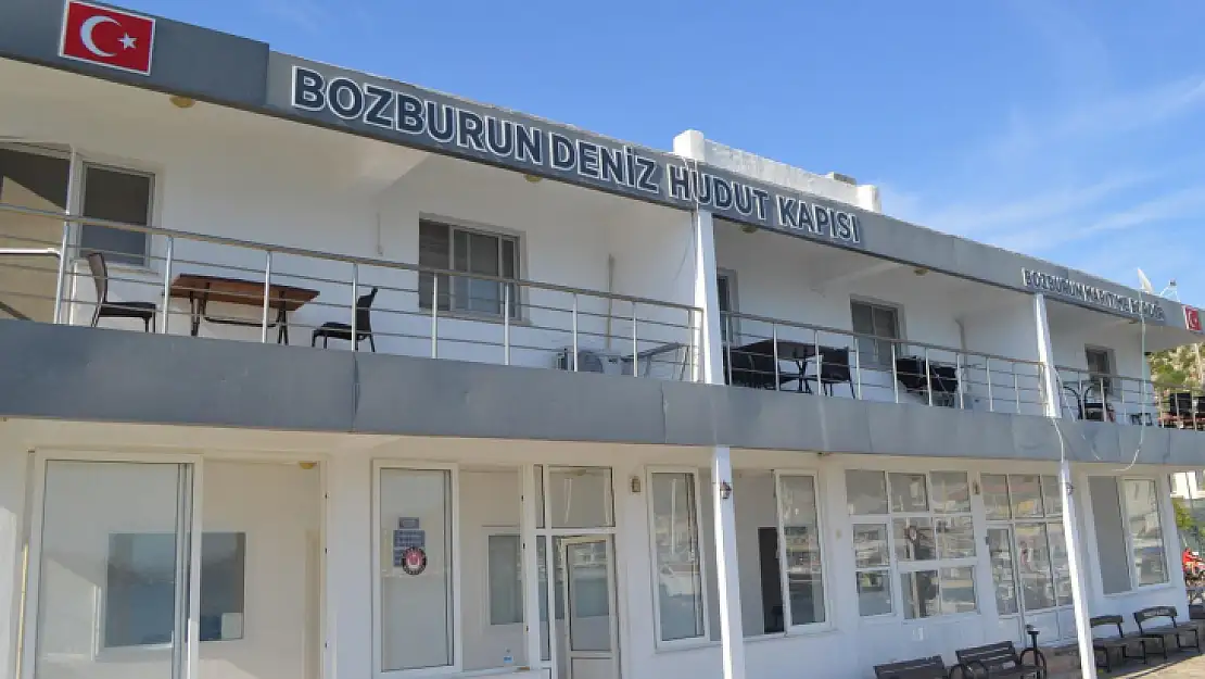 Bozburun deniz hudut kapısı kapandı