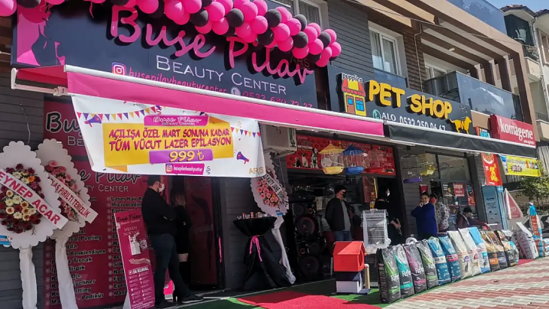 Buse Pilav Beauty Center Güzellik Salonu açıldı