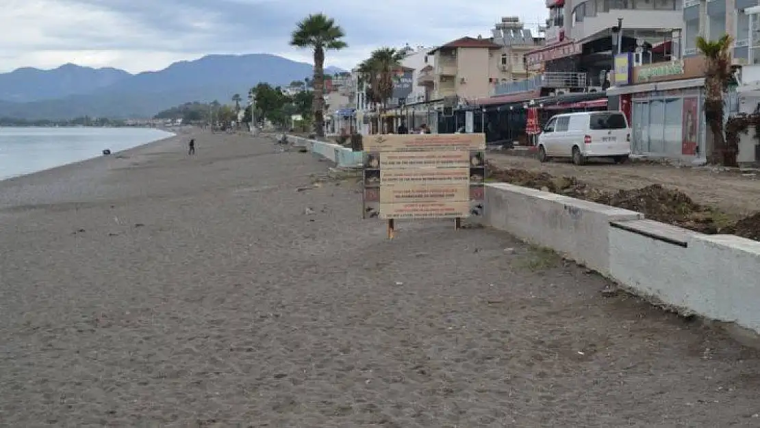 Çalış Plajı'nın çehresi değişiyor