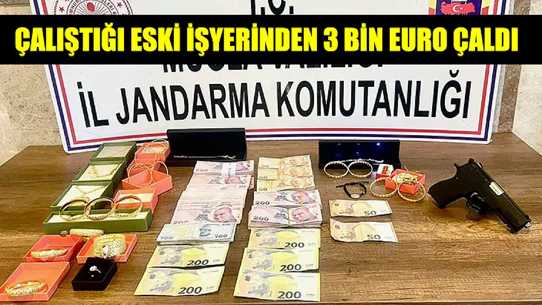 Çalıştığı Eski İşyerinden 3 Bin Euro Çaldı