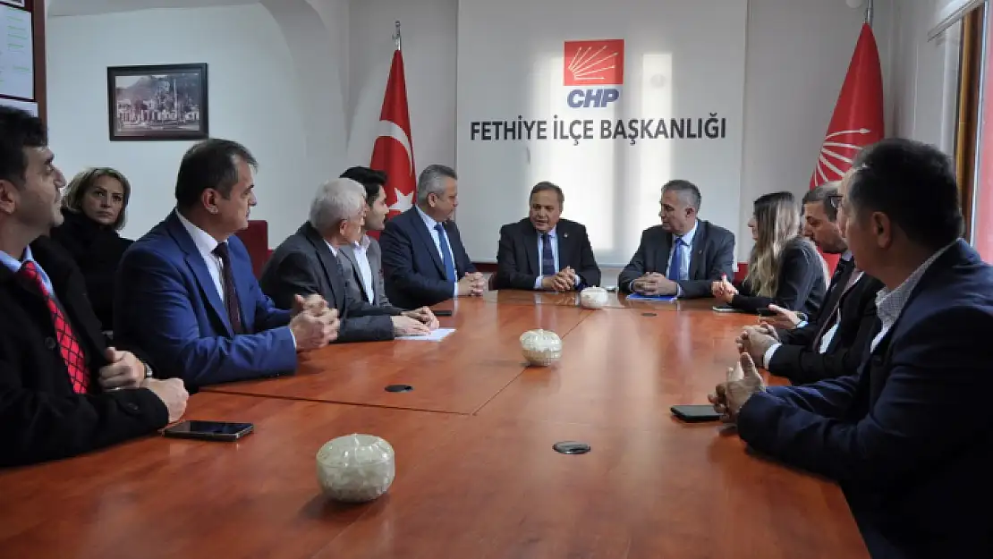 CHP Fethiye Belediye Başkan Aday Adayları Buluştu