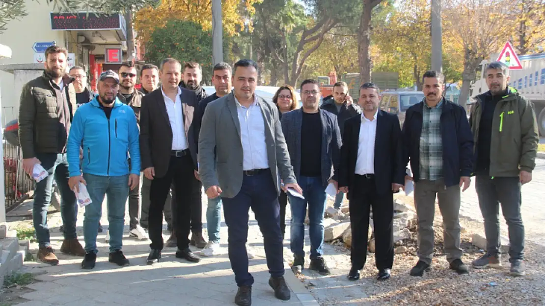 Demirtaş'ın genç ve çalışkan ekibi sahada