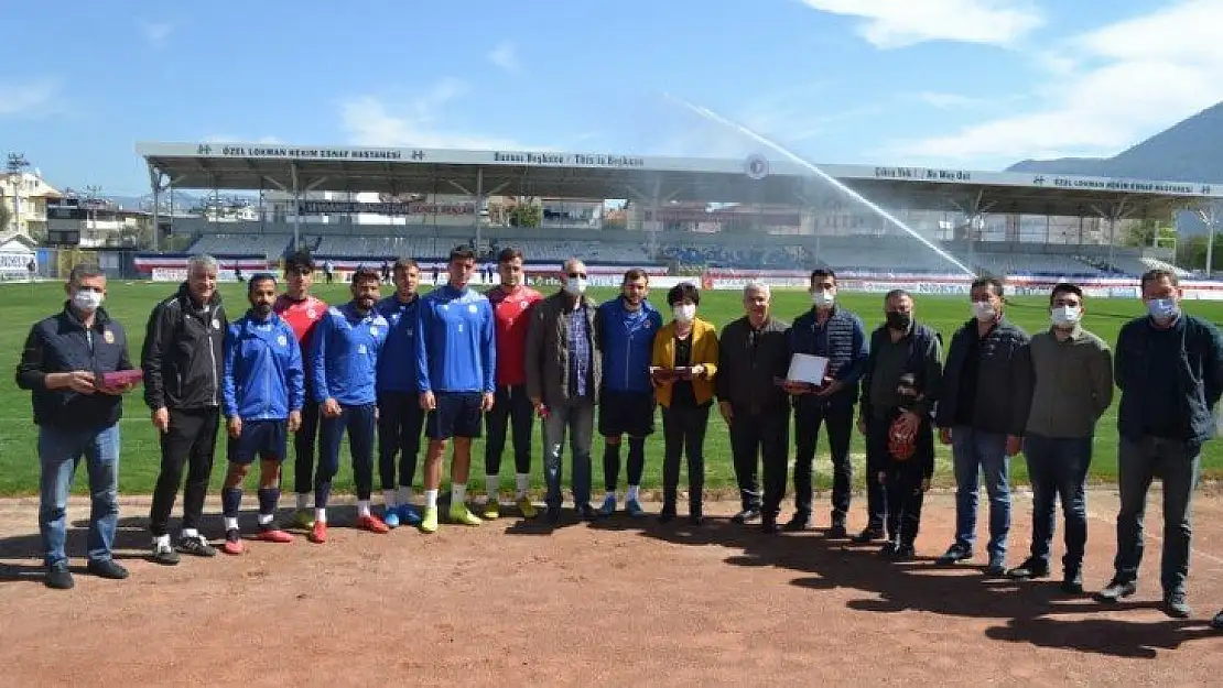 DEVA Partisi'nden Fethiyespor'a moral ziyareti