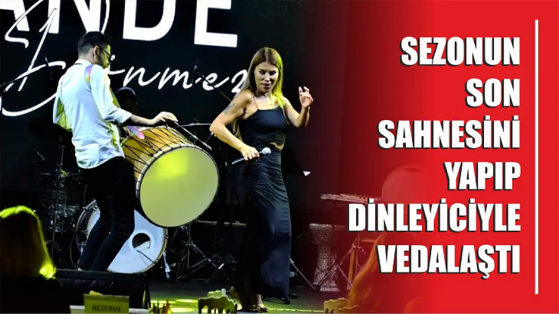 Dinleyicisiyle vedalaştı