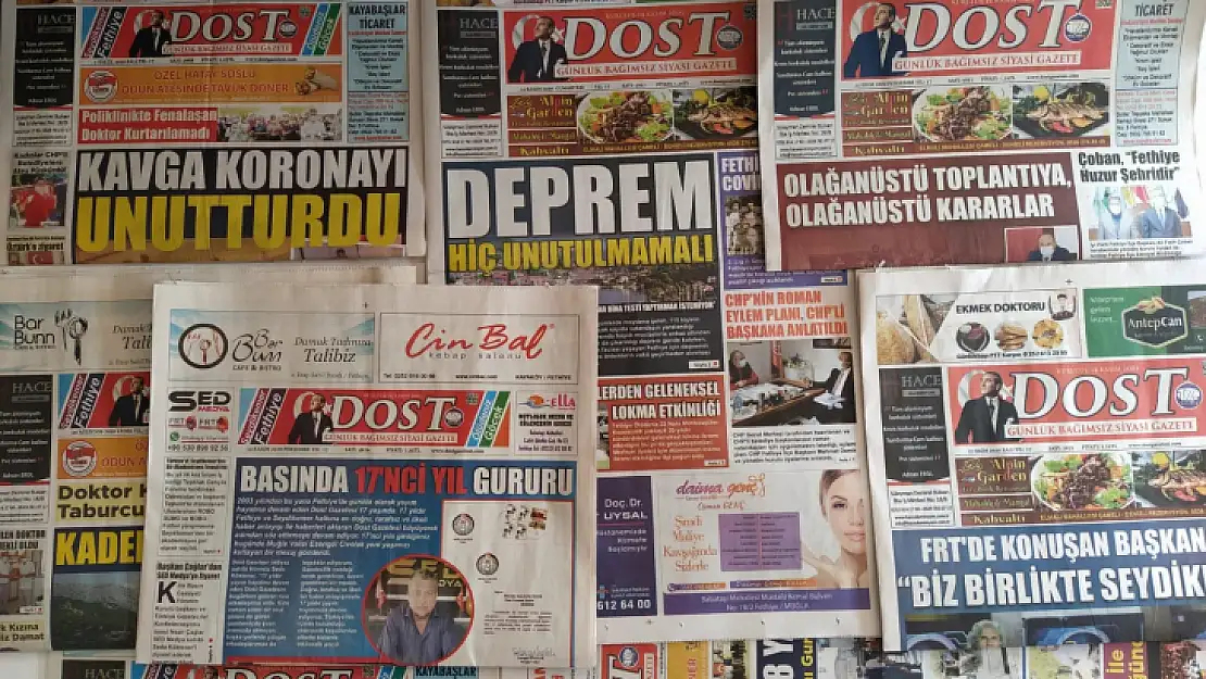 Dost Gazetesi 18 yaşında