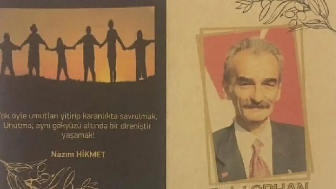 Erdal Orhan için hatıra ormanı