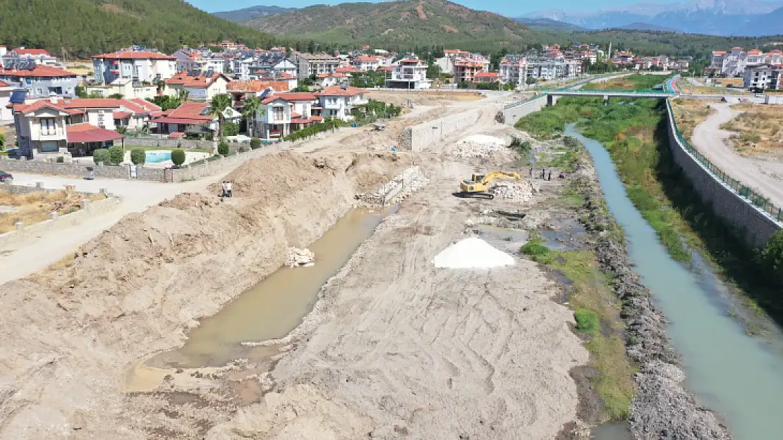 Eşen Çayı Islah Çalışmaları Devam Ediyor