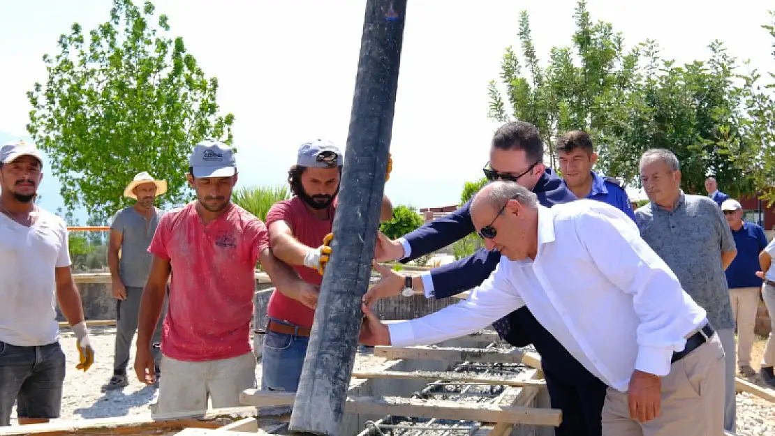 EŞEN T TİPİ CEZAEVİNE YAPILACAK CAMİNİN TEMELİ ATILDI