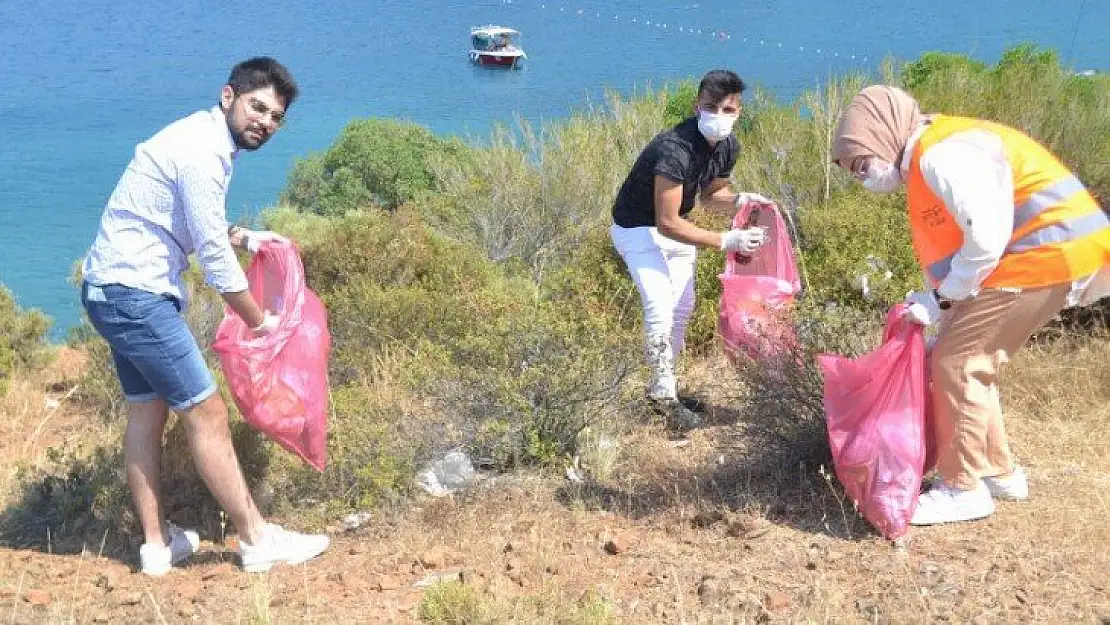 Fethiye Ak Parti Gençlik Kollarından Çevre Temizliği