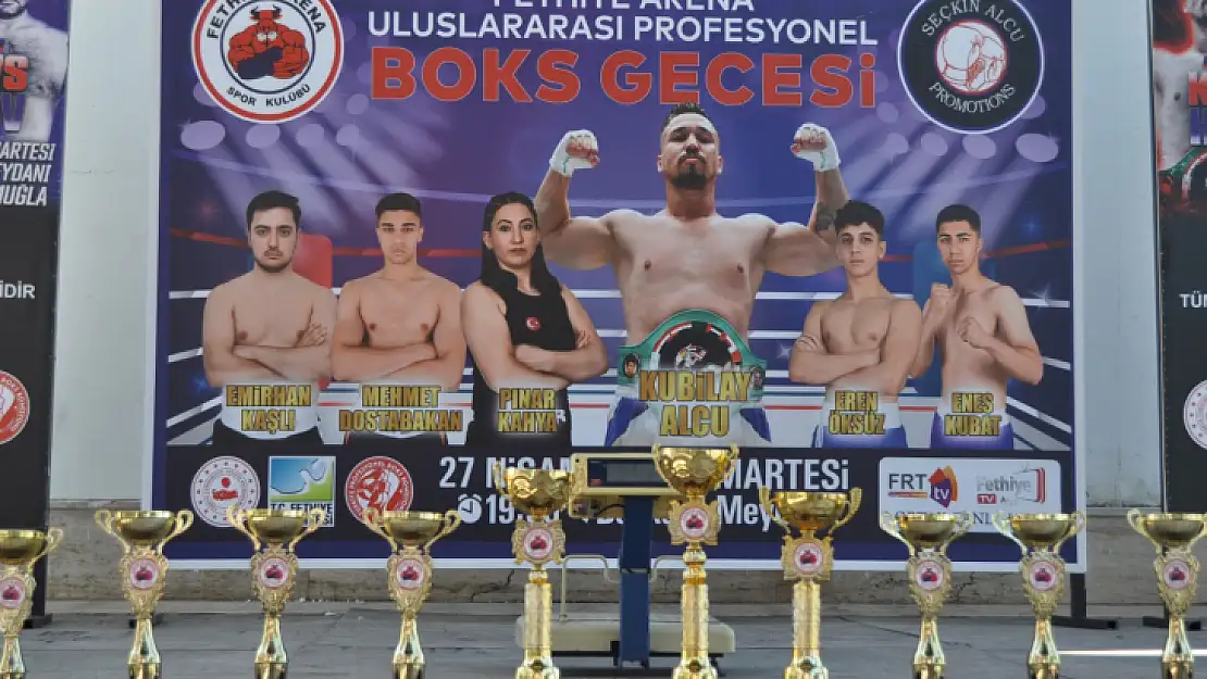 Fethiye Arena Uluslararası Profesyonel Boks Gecesi Öncesi Face To Face Yapıldı