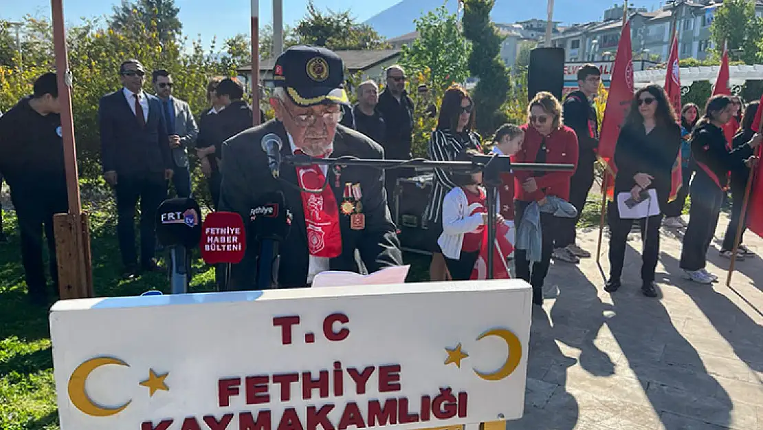 Fethiye'de Çanakkale Zaferi'nin 109. Yılı Kutlandı