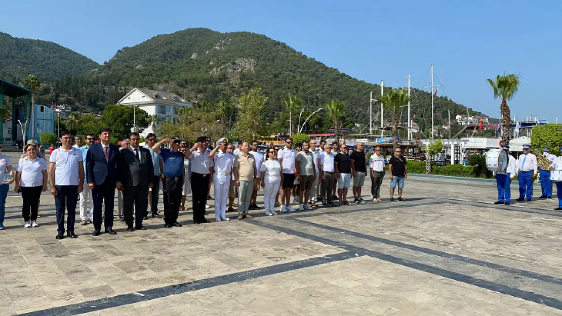 Fethiye'de Denizcilik ve Kabotaj Bayramı Törenle Kutlandı 