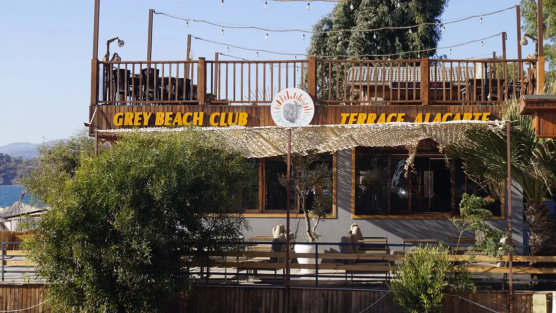 Fethiye'de Grey Beach Club, kışın da kapılarını açıyor