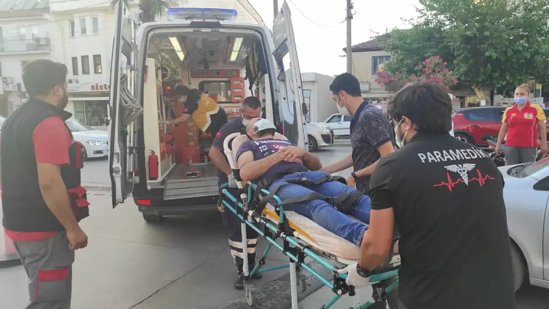 Fethiye'de Motosiklet Kazası 1 Yaralı