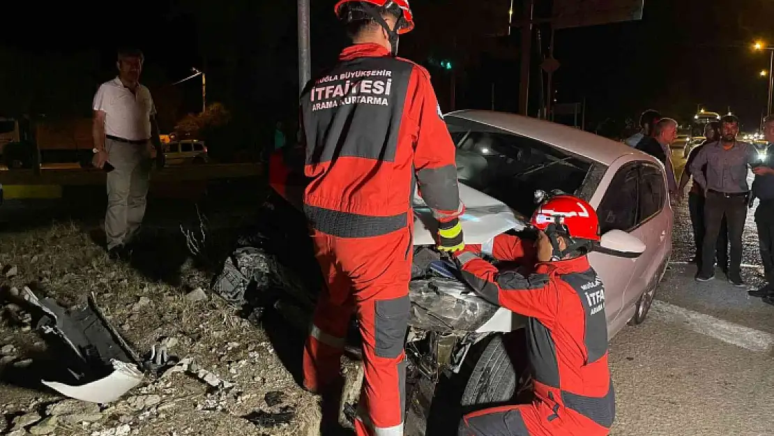 Fethiye'de trafik kazası: 2 yaralı