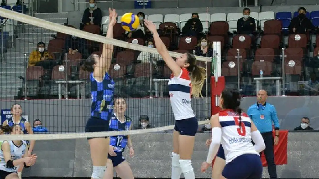 Fethiye'nin Sultanları rakibine şans tanımadı 0-3 