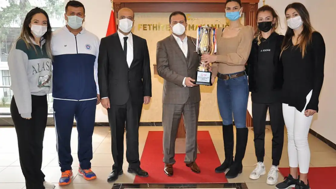Fethiye'nin sultanlarından Kaymakam Fırat'a ziyaret 