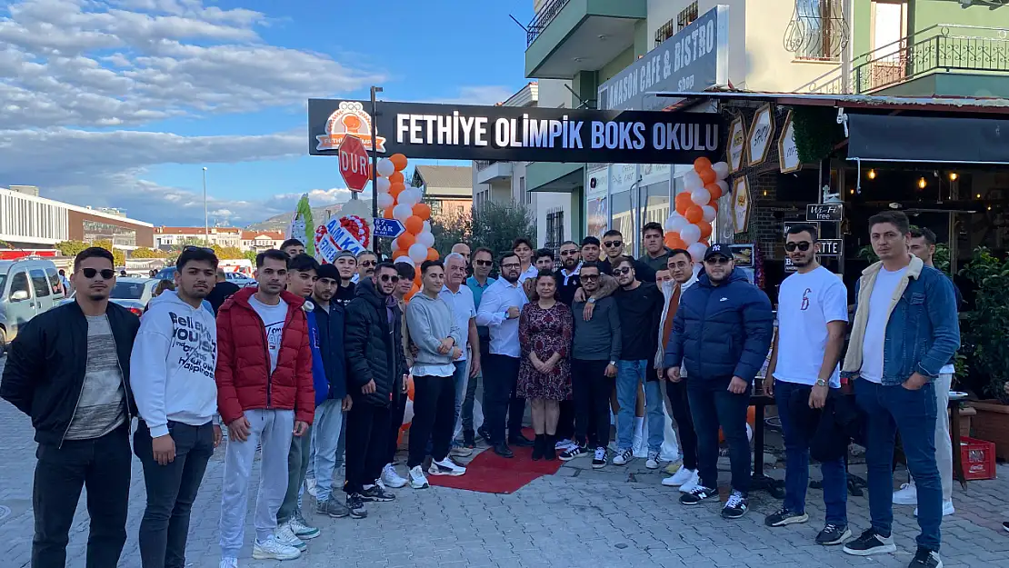 Fethiye Olimpik Boks Okulu'nun Açılışı Gerçekleştirildi