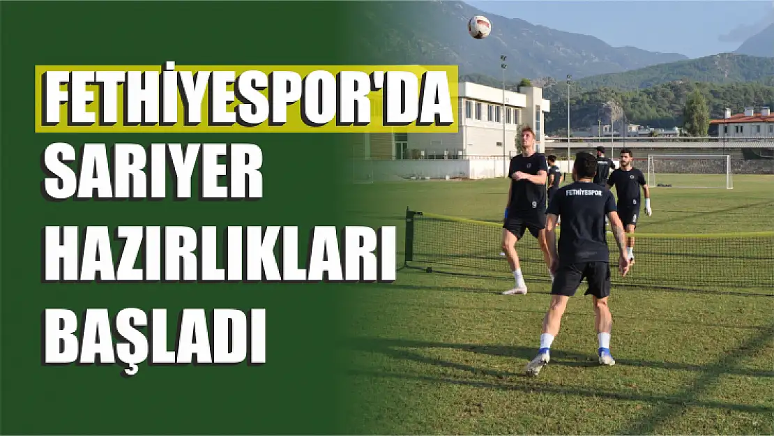 Fethiyespor'da Saruyer mesaisi devam ediyor