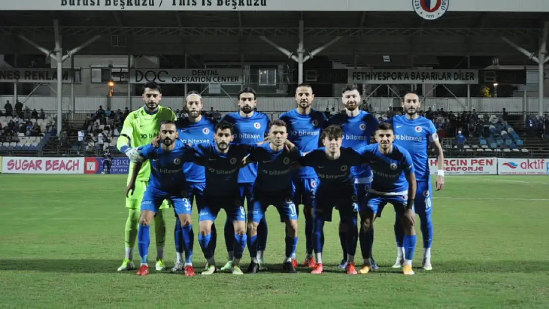 FETHİYESPOR EVİNDEN 3 PUAN ÇIKARDI 