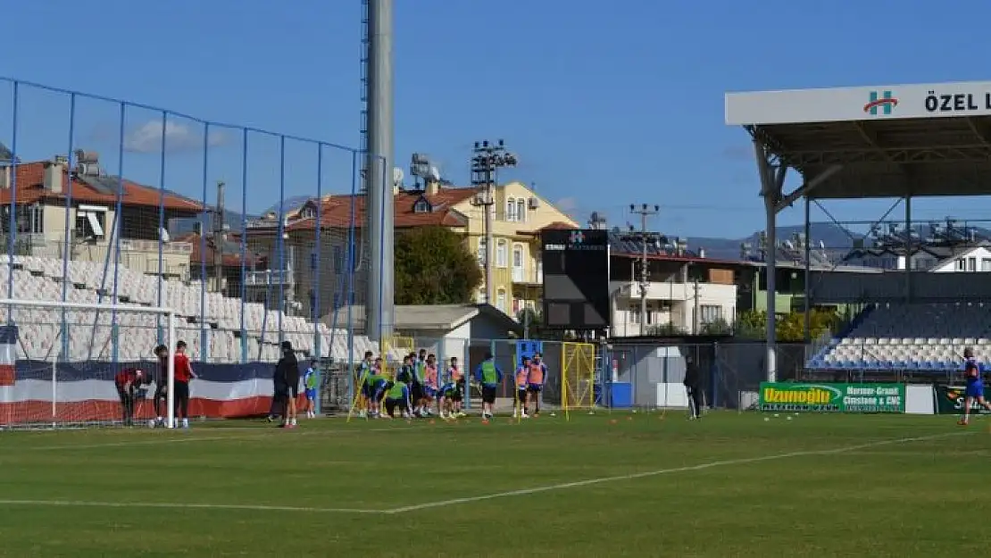 Fethiyespor Karşıyaka Maçına Hazırlanıyor