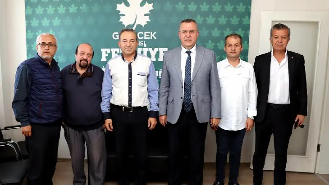 FTSO'DAN DEVA VE GELECEK PARTİSİ İLÇE TEŞKİLATLARINA ZİYARET