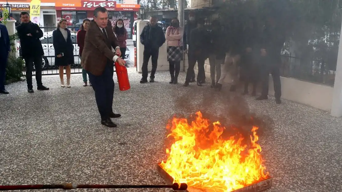 Ftso Yönetimi Ve Çalışanlarına Yangın Eğitimi