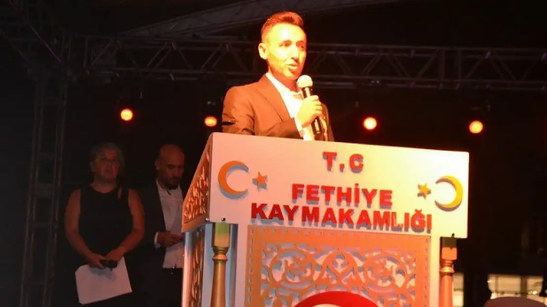 Gazi Aybey, 'Şehitlerimizin, gazilerimizin kanıyla buradayız'