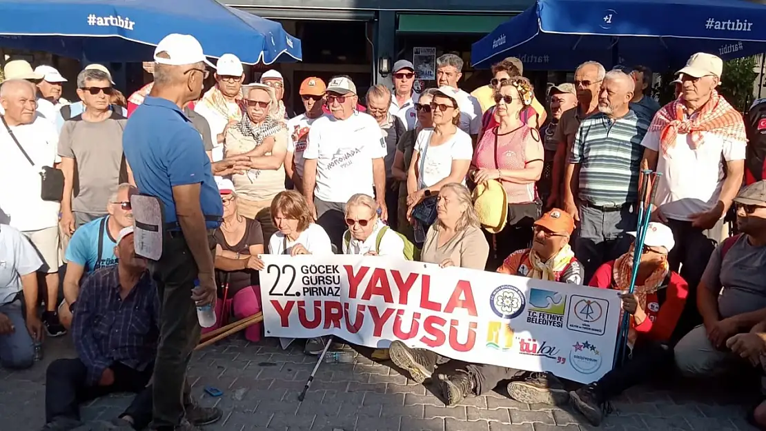 Göcek-Gürsu-Pırnaz Yayla Yürüyüşü Tamamlandı