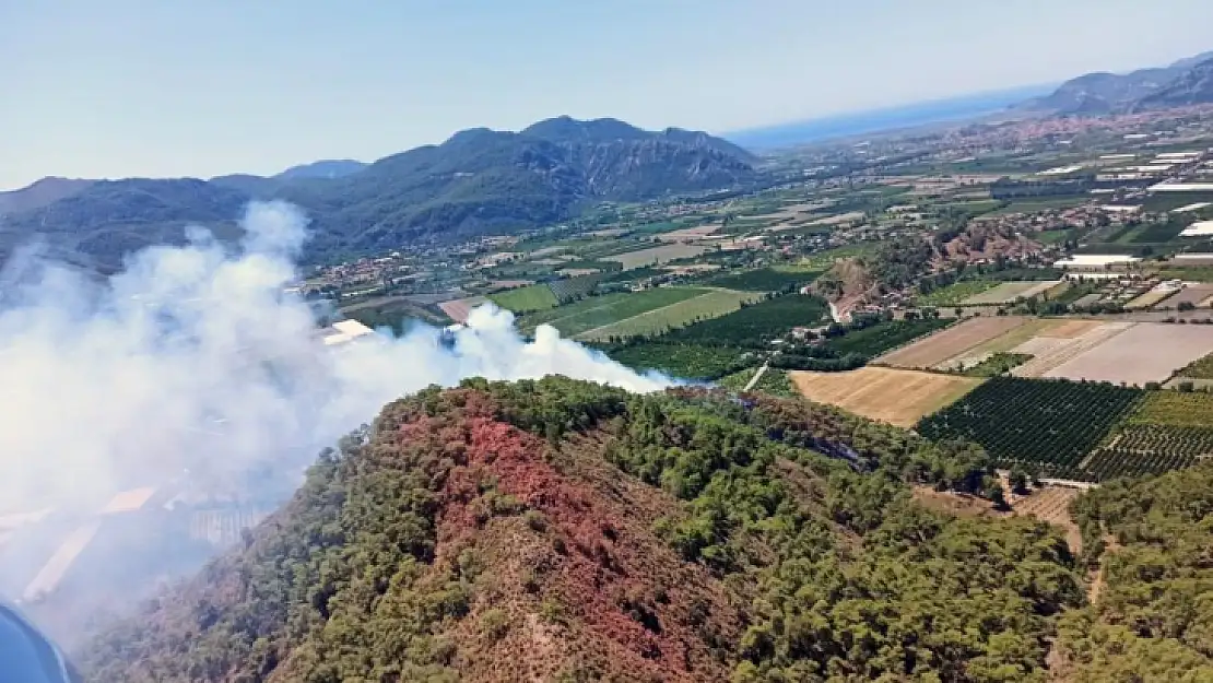 Havadan karadan müdahale devam ediyor