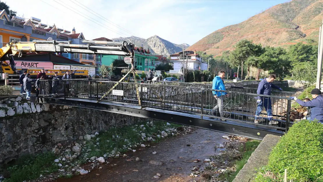 İçmeler'de 2 Yeni Köprü Kullanıma Sunuldu